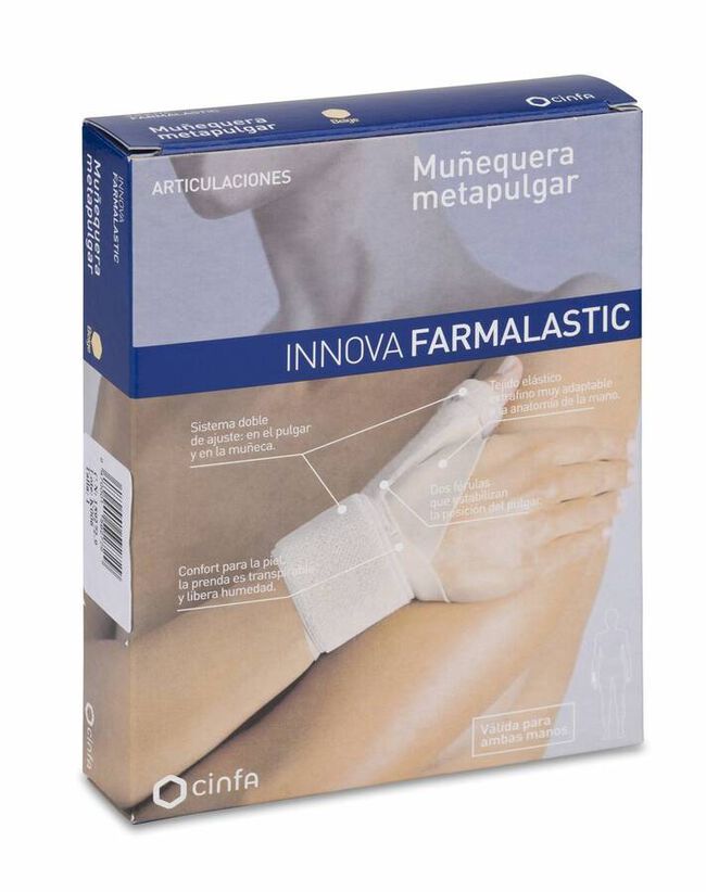 Muñequera Metapulgar Innova Farmalastic T- 1 