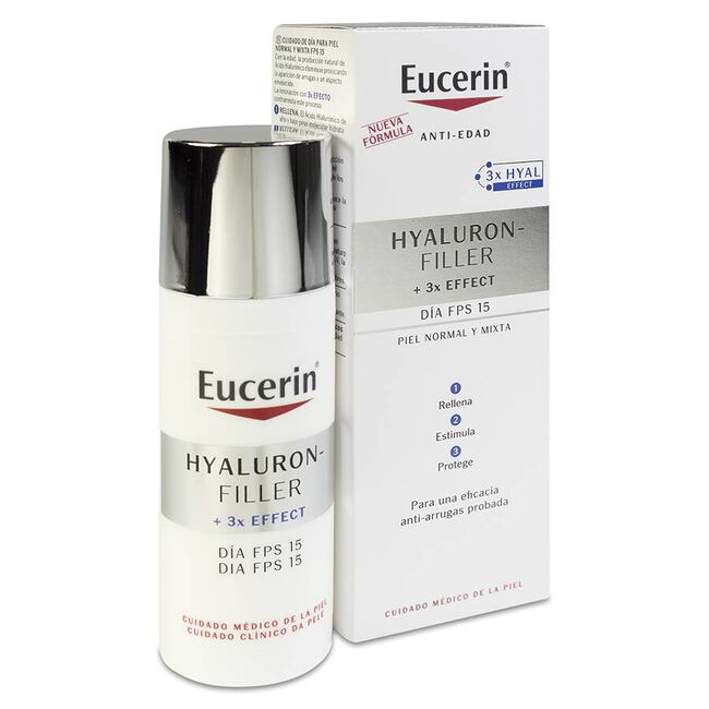 Eucerin Antiedad Hyaluron-Filler Crema De Dia Para P Normal y Mixta 50 ml 