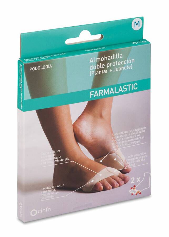 Almohadilla Doble Protección Farmalastic T - M 