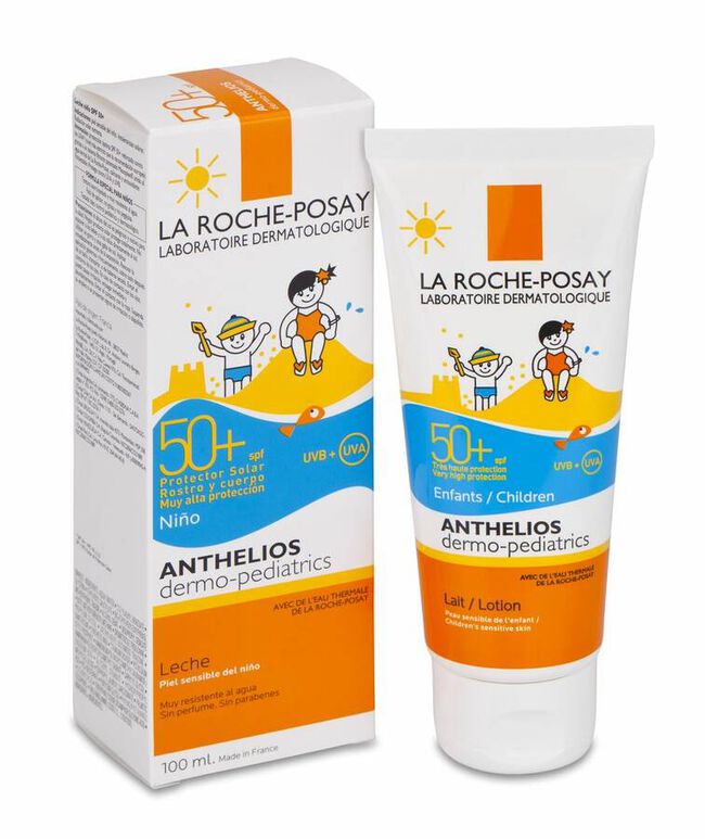 Anthelios Spf- 50+ Dermopediatrics Leche La Roche Posay 100 ml 