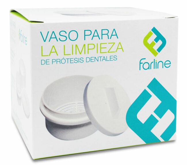 Dentinex Vaso Para Limpieza Protesis Dental 