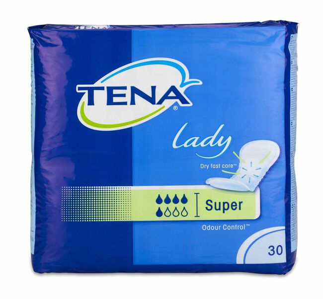 Absorb Inc Orina Ligera Tena Lady Super 30 U 