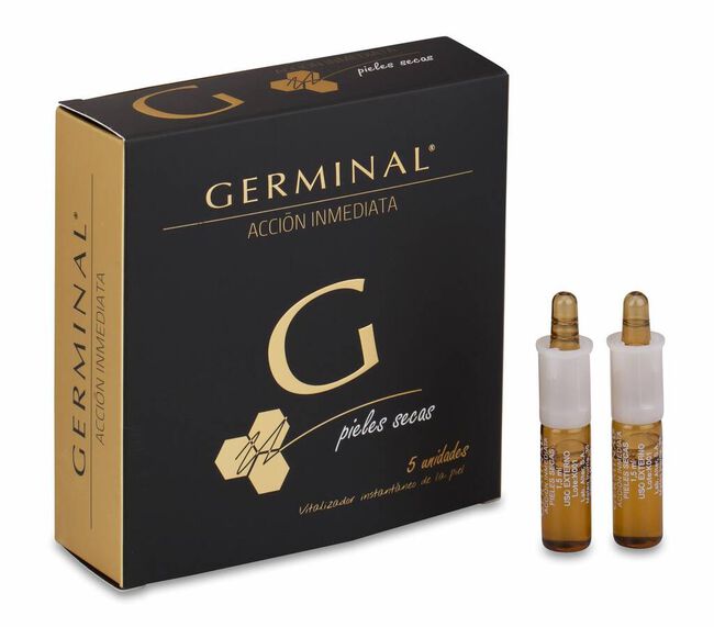 Germinal Acción Inmediata Piel Seca 5 Amp 1,5 ml 