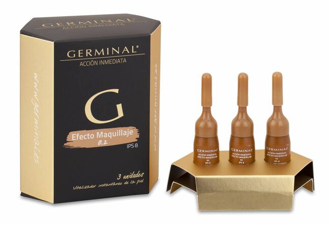 Germinal Acción Inmediata Efecto Maquillaje 3 ml 3 Amp 