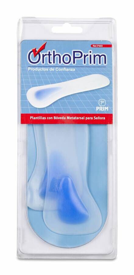 Plantillas Orthoprim C/ Boveda Metatarsal Sra T- S 