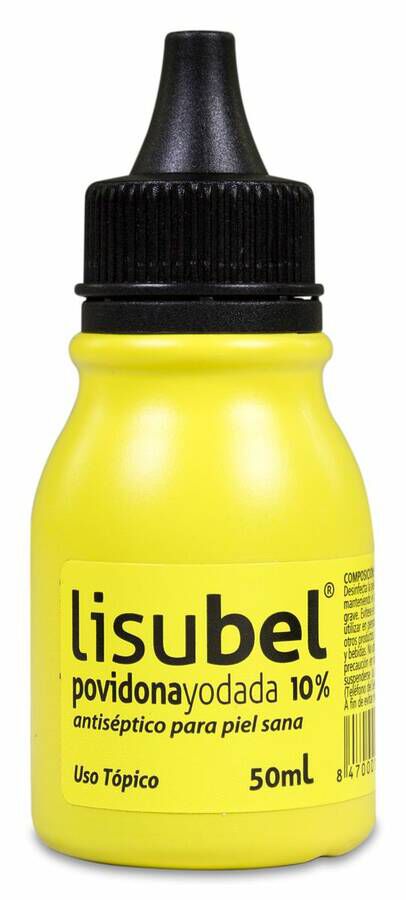 Lisubel Povidona Yodada 10% 50 ml 