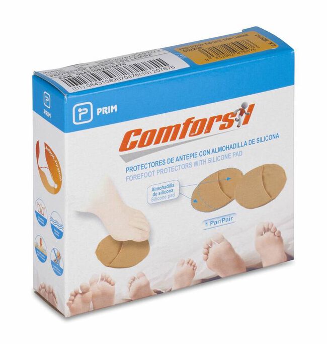 Almohadilla Plantar Silicona Comforsil Calbenium Lamina Antepie T- Peq 2 U 