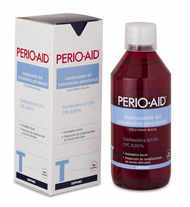 Perio Aid Tratamiento Colutorio Sin Alcohol 500 ml 