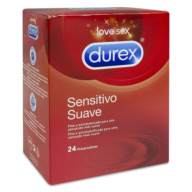 Durex Sensitivo Confort Preservativos 24 U 