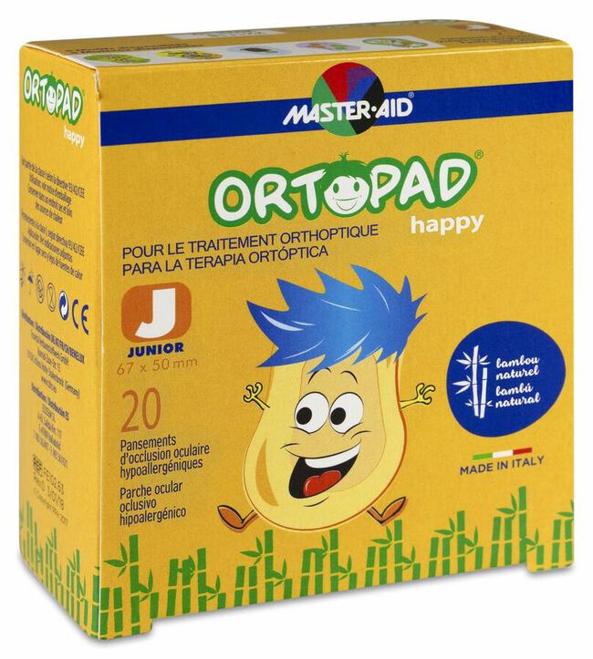 Ortopad Funpack Parches Oculares T- Junior (- 2 Años) 20 U 