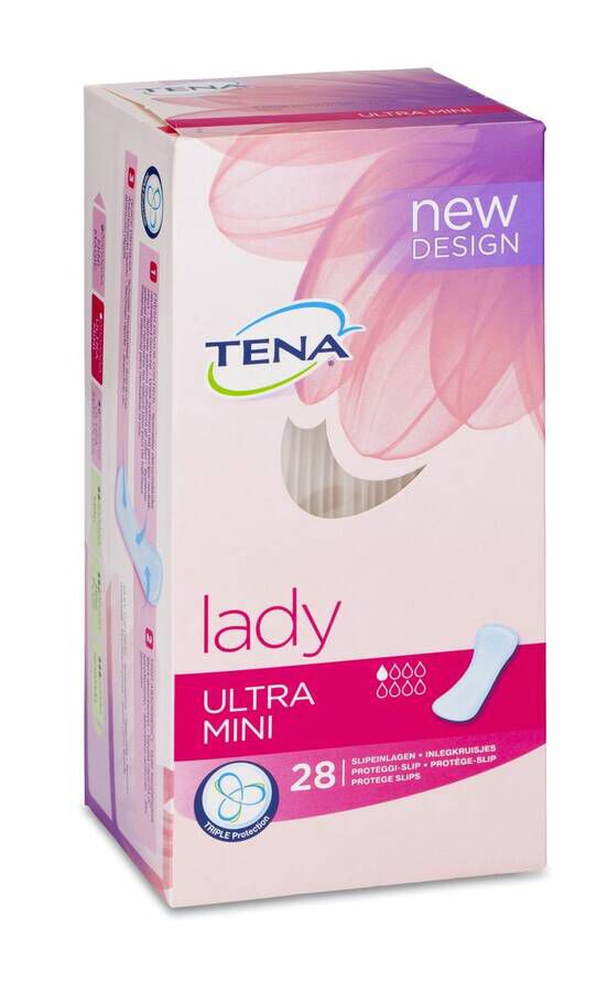 Absorb Inc Orina Ligera Tena Lady Ultra Mini 28 U 