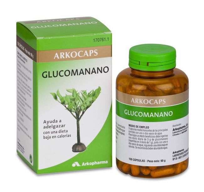 Glucomanano Arkocaps 150 Cápsulas 