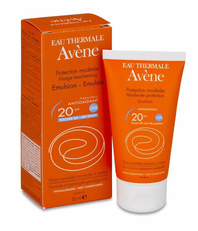 Avene Spf 20 Emulsion Protección Media 50 ml 