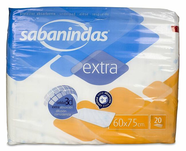 Protector De Cama Sabanindas 60 X 75 20 U 