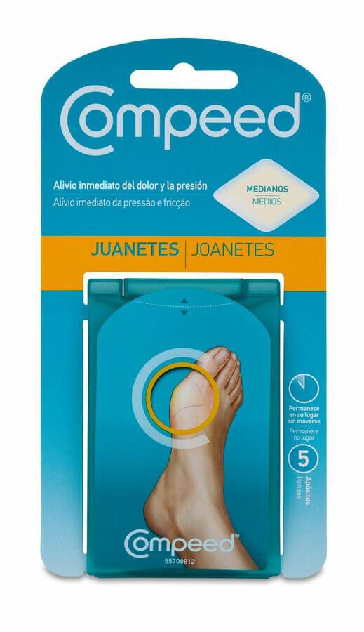 Compeed Juanetes Hidrocoloide 5 U 