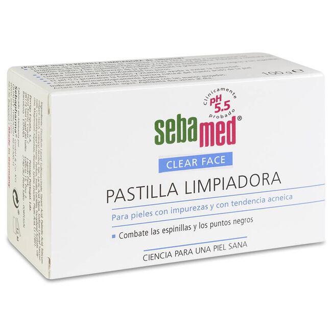 Sebamed Limpiador Pastilla Clear Face 100 gr 