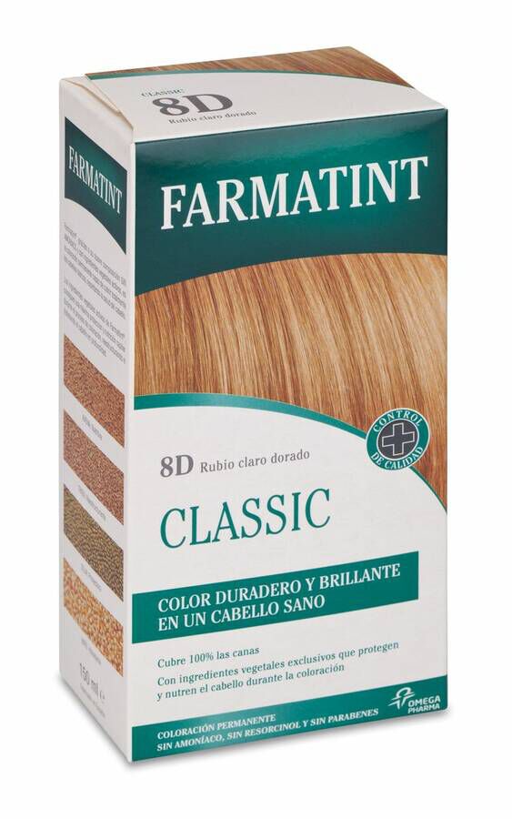 Farmatint 135 ml Rubio Claro Dorado 