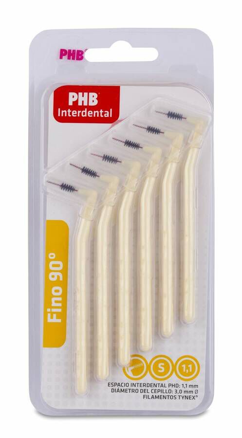 Cepillo Interdental Phb 90º Fino 