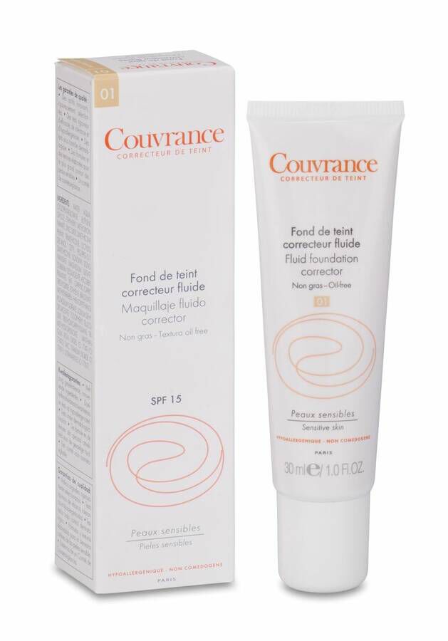 Avene Couvrance Maquillaje Fluido 30 ml Porcelana 