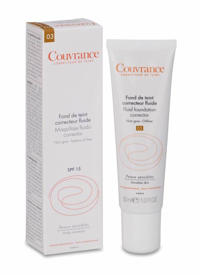 Avene Couvrance Maquillaje Fluido 30 ml Arena 