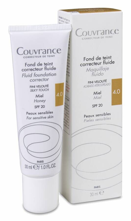 Avene Couvrance Maquillaje Fluido 30 ml Miel 