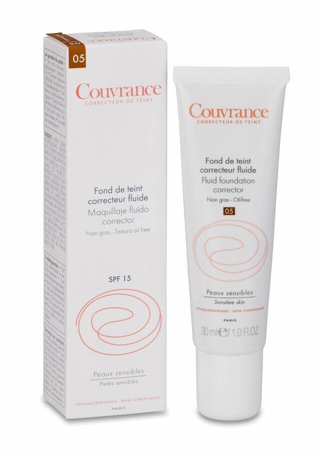 Avene Couvrance Maquillaje Fluido 30 ml Bronceado 