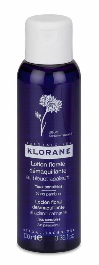 Klorane Loción Ojos Sensibles Desmaquillante Al Aciano 100 ml 