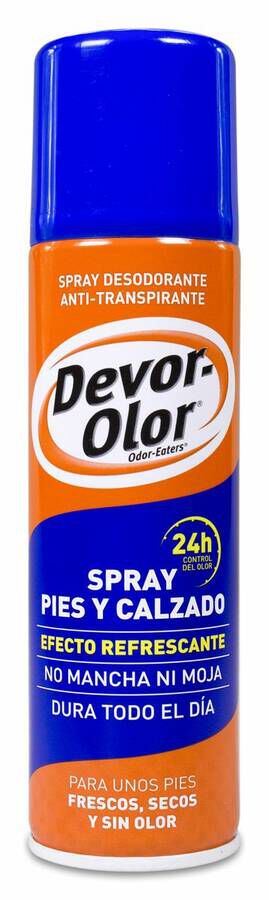 Devor Olor Desodorante Antitrasp Pies y Calzado Spray 150 ml 