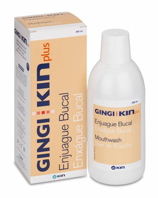 Gingi Kin Plus Enjuague Bucal 500 ml 