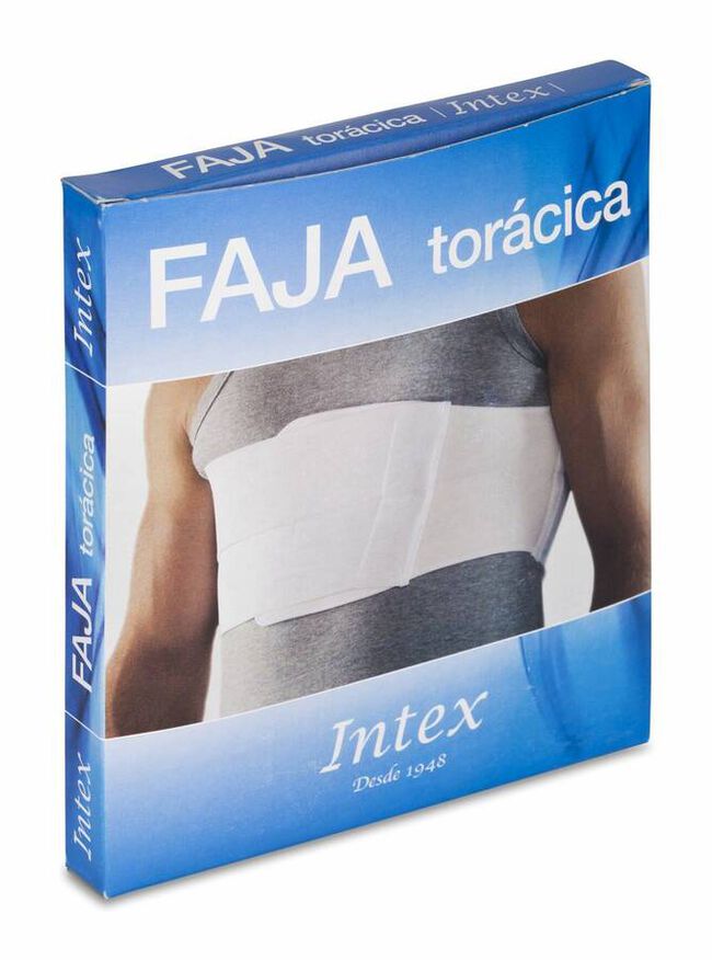 Faja Toracica Intex Dos Bandas Masculina 