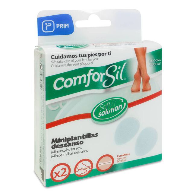 Plantillas Extrafinas Mini Comforsil Traslucidas 