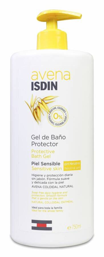 Avena Isdin Syndet Liquido Gel Baño y Ducha 1 L 