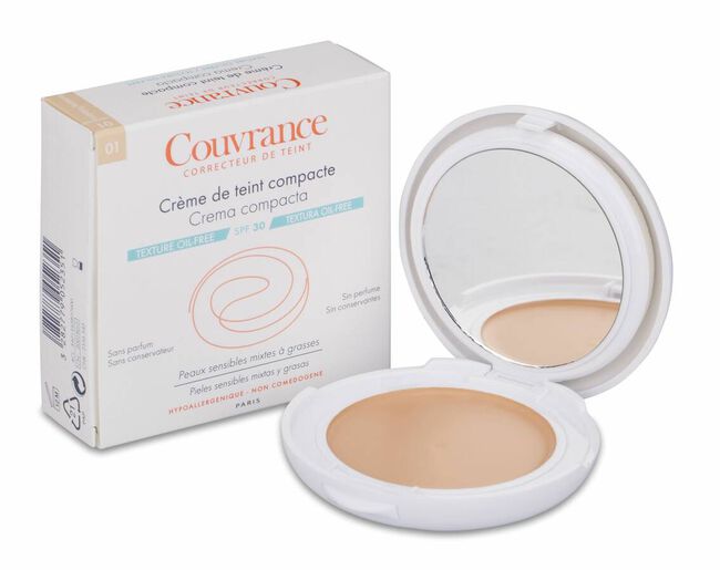 Avene Couvrance Crema Compacta Oil Free 9.5 gr Porcelana 