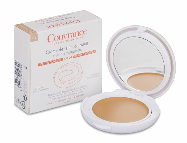 Avene Couvrance Crema Compacta 9.5 gr Natural 