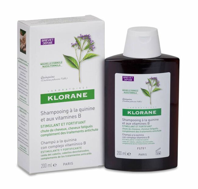 Klorane Champu A La Quinina Complejo Vit B 200 ml 