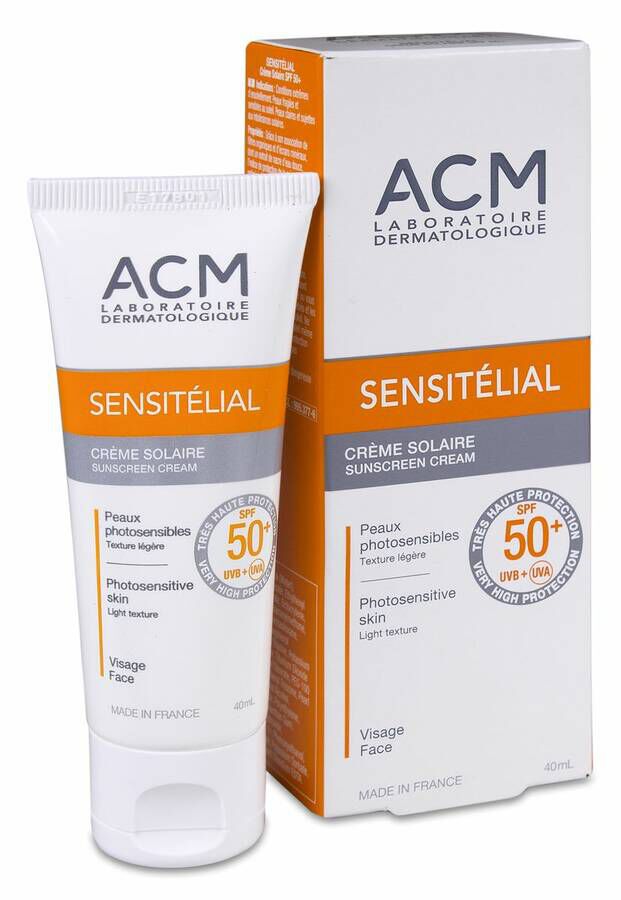 Sensitelial Pantalla Solar 40 ml 