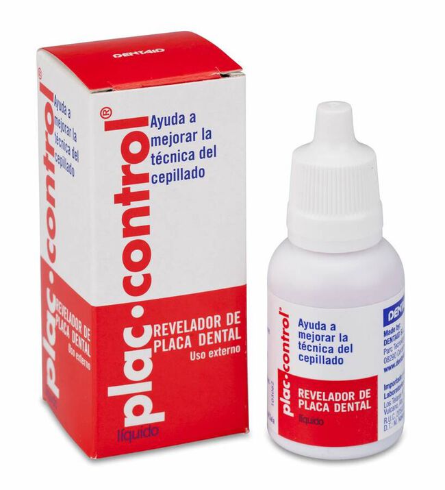 Plac Control Liquido Revelador Placa Dental 15 ml 