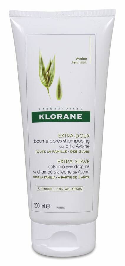 Klorane Leche De Avena Despues Del Champu 200 ml 