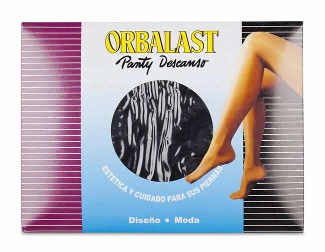 Panty Comprimidos Muy Ligera 40 Den Orbalast Negro T- Med 