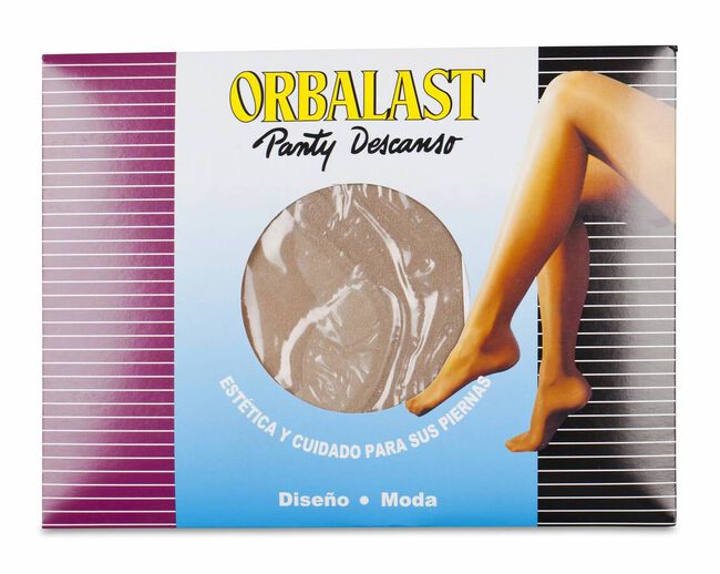 Panty Comprimidos Muy Ligera 40 Den Orbalast Beige T- Peq 