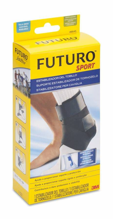 Estabilizador De Tobillo Futuro Con Espiral De Soporte T- Unica 