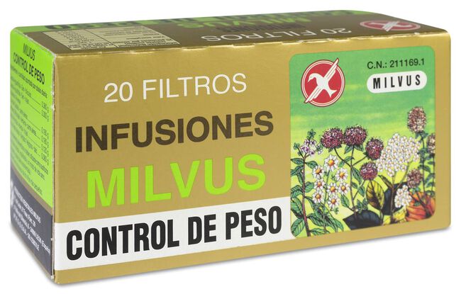 Milvus Control De Peso 1.2 gr 20 Filtros