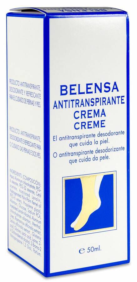 Belensa Antitranspirante Crema 50 gr 