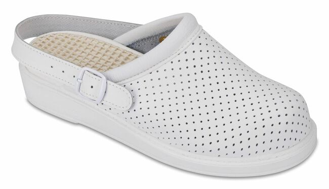 Zuecos Hankshoes Micromasaje Blanco T-37 