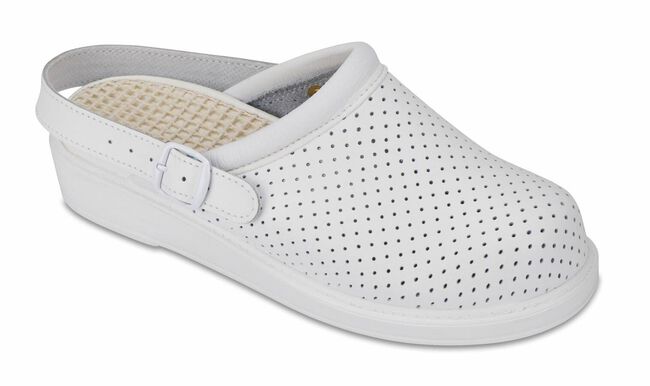 Zuecos Hankshoes Micromasaje Blanco T-38 