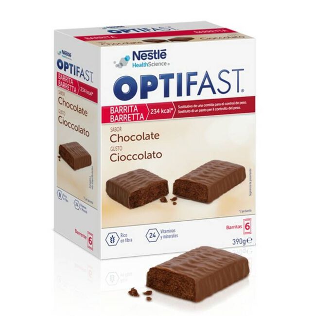 Optifast Barritas 70 gr 6 U Chocolate 