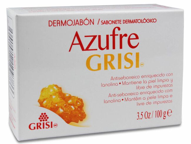 Jabon Grisi Azufre 100 gr 