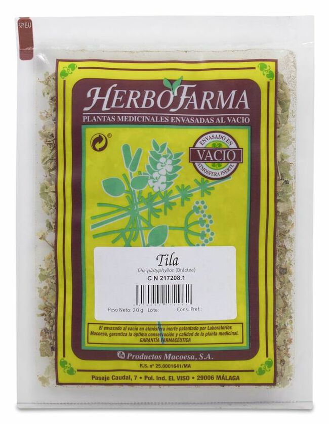 Tila Herbofarma Al Vacio 20 G