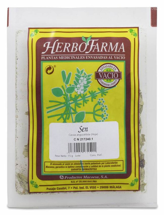 Sen Herbofarma Al Vacio 15 G