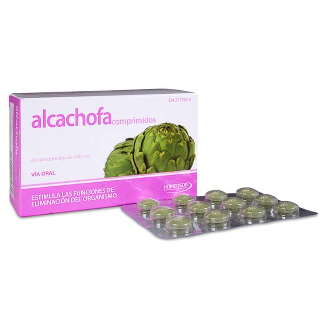 Alcachofa Soria Natural 500 mg 60 Comprimidos